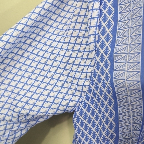 Norm Thompson Printed Tunic Popover Sz PM - Picture 6 of 13